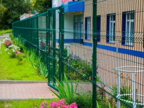 3D заборы для детского сада 80 метров фото в Вербилках