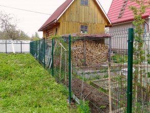 3D заборы 15 метров фото в Вербилках